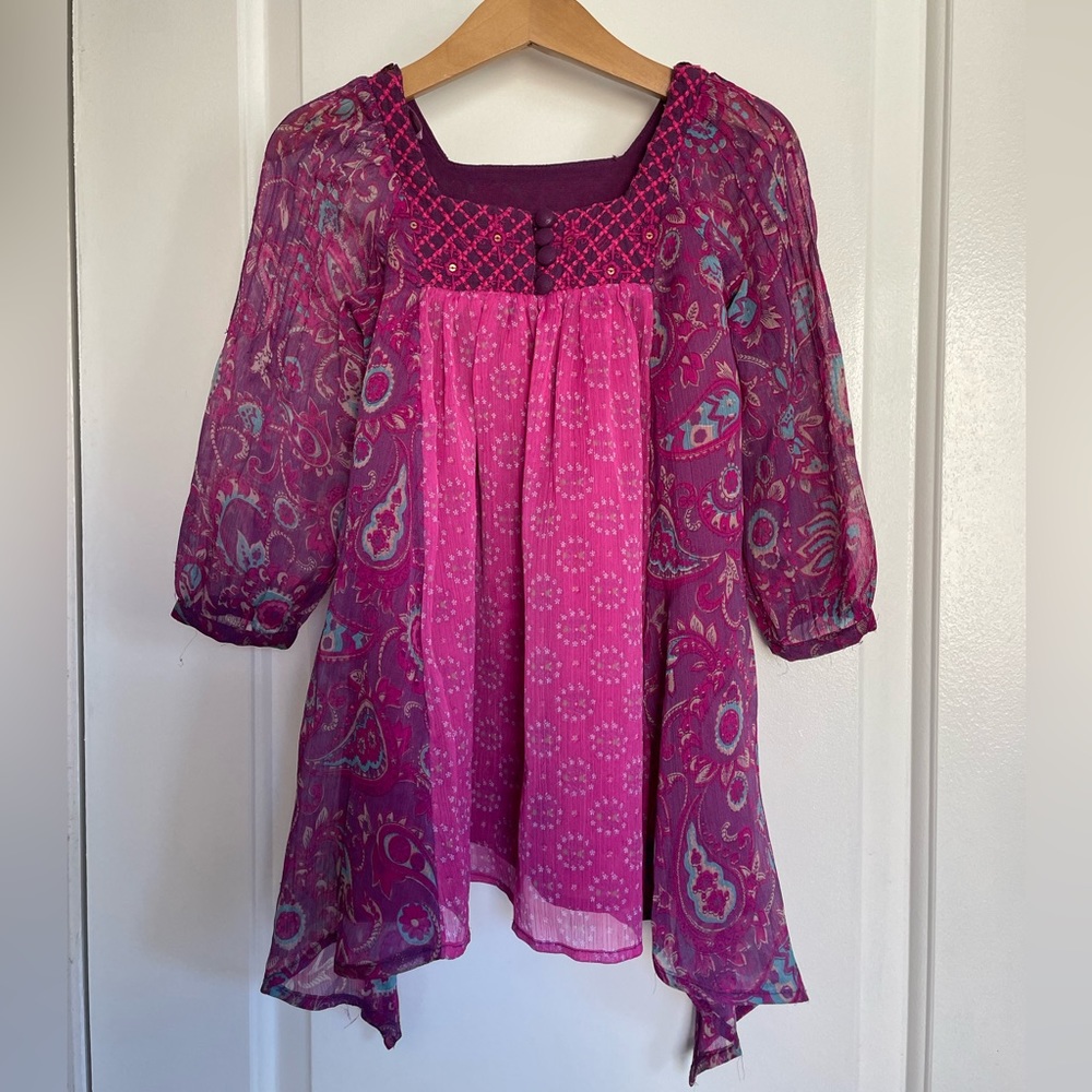 Monsoon girls dress 3-4Y
